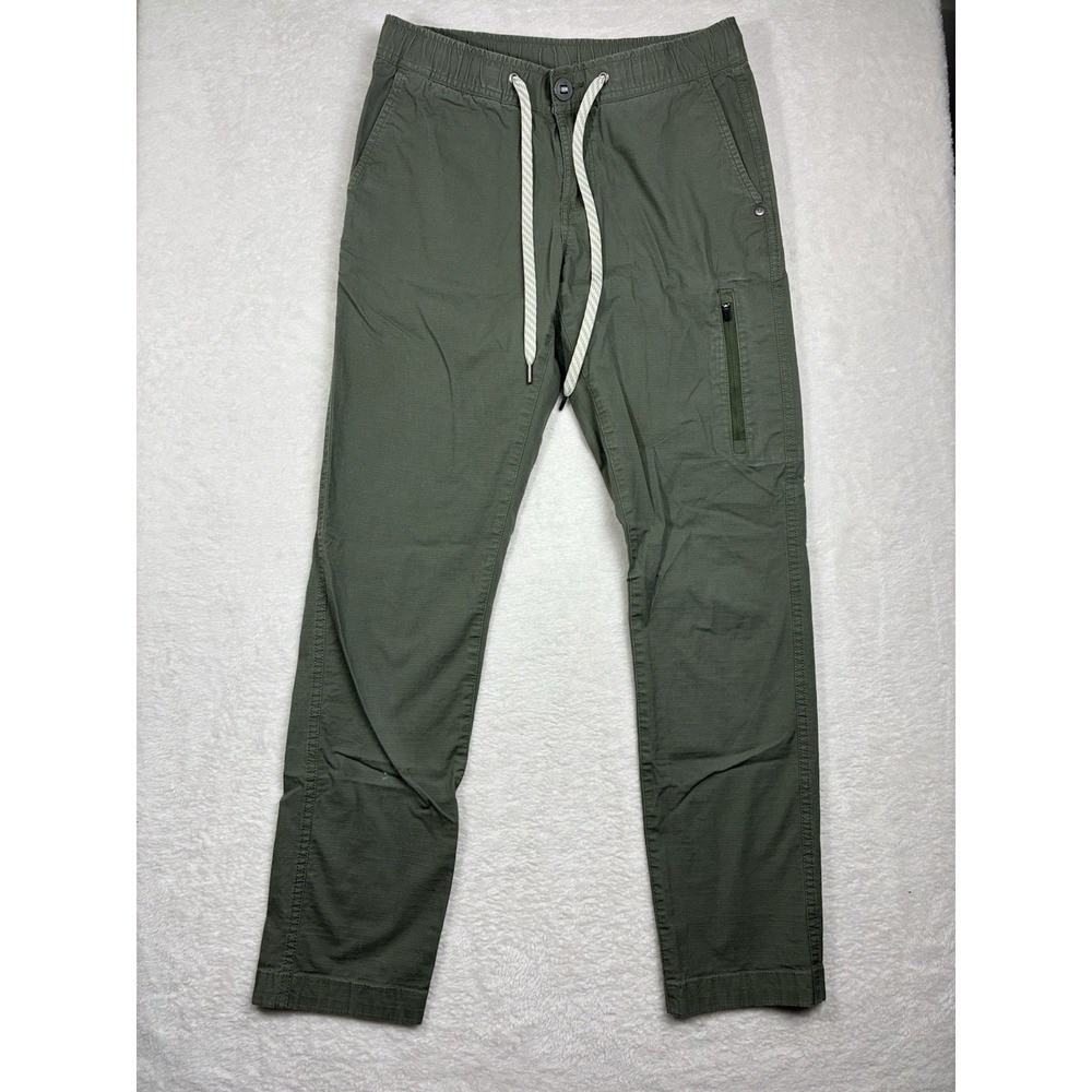Vuori Women's Ripstop Pants Green #VW401 Performance Athliesure Gym Active